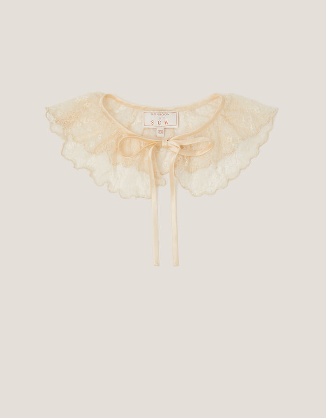Monsoon x Sarah Corbett-Winder Lace Collar, , large