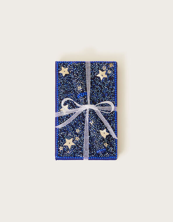 Beaded Star Notebook and Pen, , large