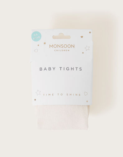 Baby Frosted Tights, Ivory (IVORY), large