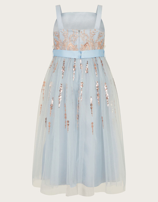 Land of Wonder Aurora Embellished Maxi Dress, Blue (PALE BLUE), large