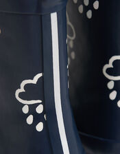 Grass and Air Colour-Revealing Wellies, Blue (NAVY), large