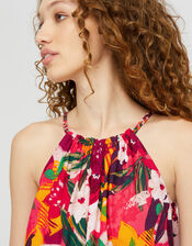 Alaska Floral Cami Top in LENZING™ ECOVERO™, Orange (ORANGE), large