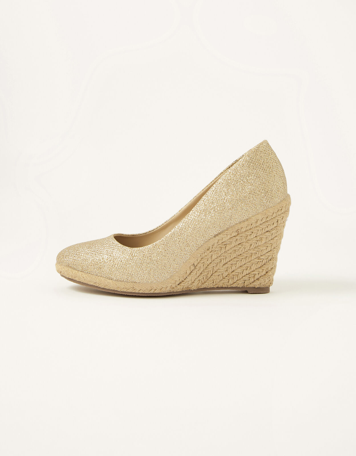 gold wedge espadrilles uk