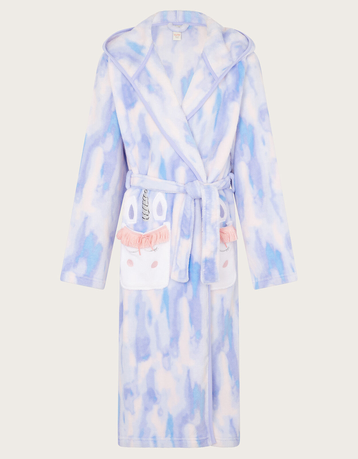 Fluffy unicorn hot sale dressing gown