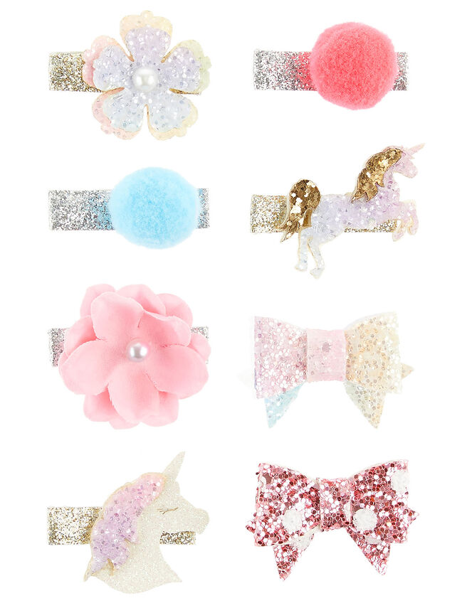 Unicorn Bow Clip Multipack , , large