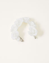 Flower Garland Communion Double Clip, , large