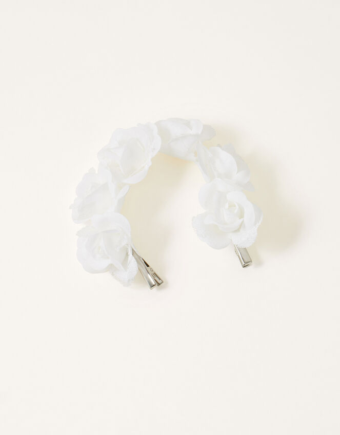 Flower Garland Communion Double Clip, , large