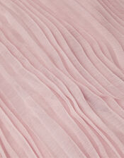 Floral Embellished Pleated Dress, Pink (PINK), large