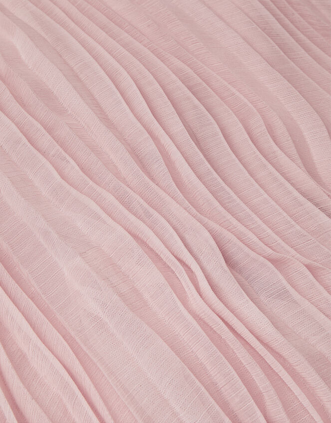 Floral Embellished Pleated Dress, Pink (PINK), large