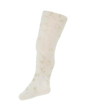 Butterfly Flower Perlato Tights, Ivory (IVORY), large