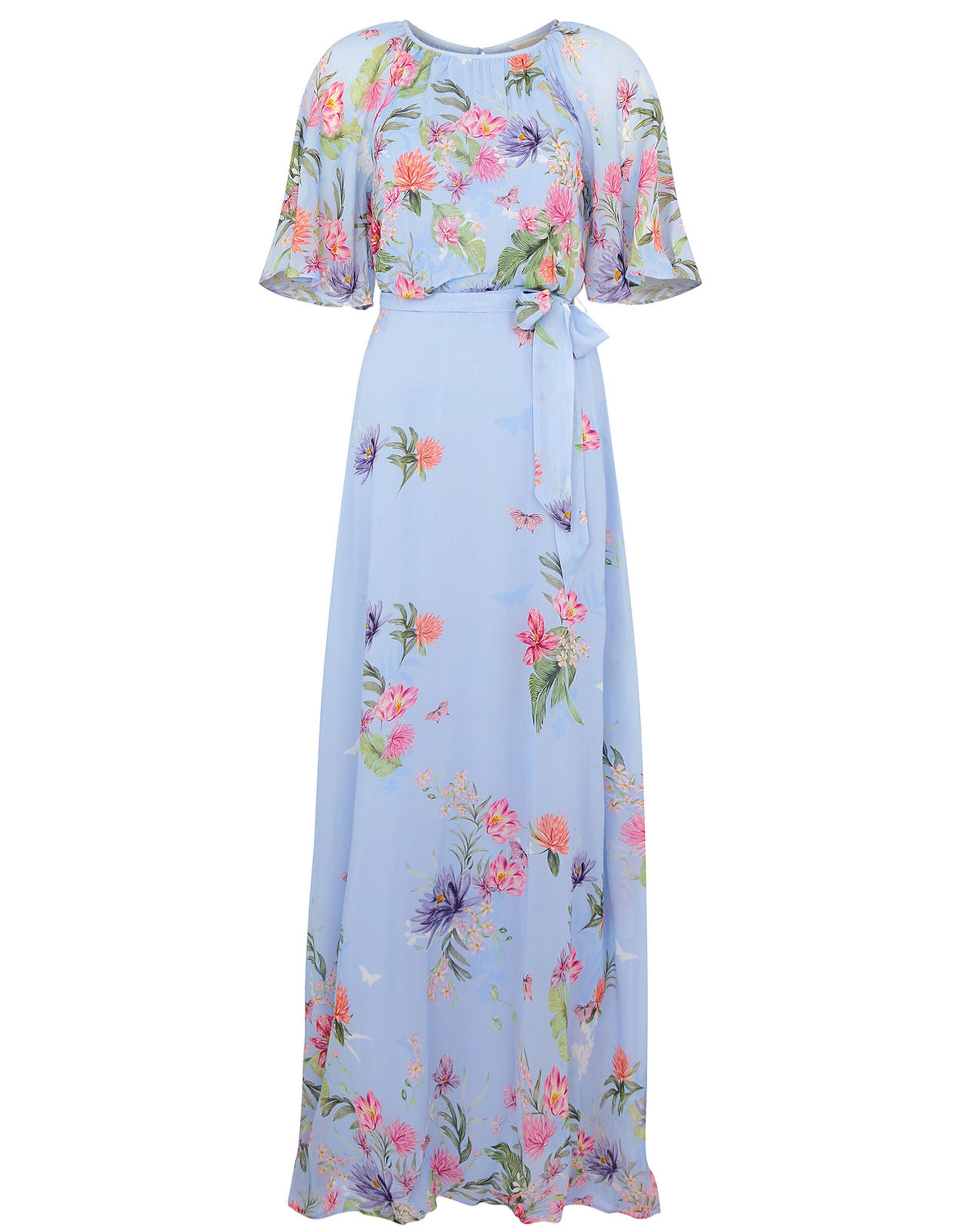 Esmee Floral Maxi Dress Blue | Floral Maxi Dresses | Monsoon UK.