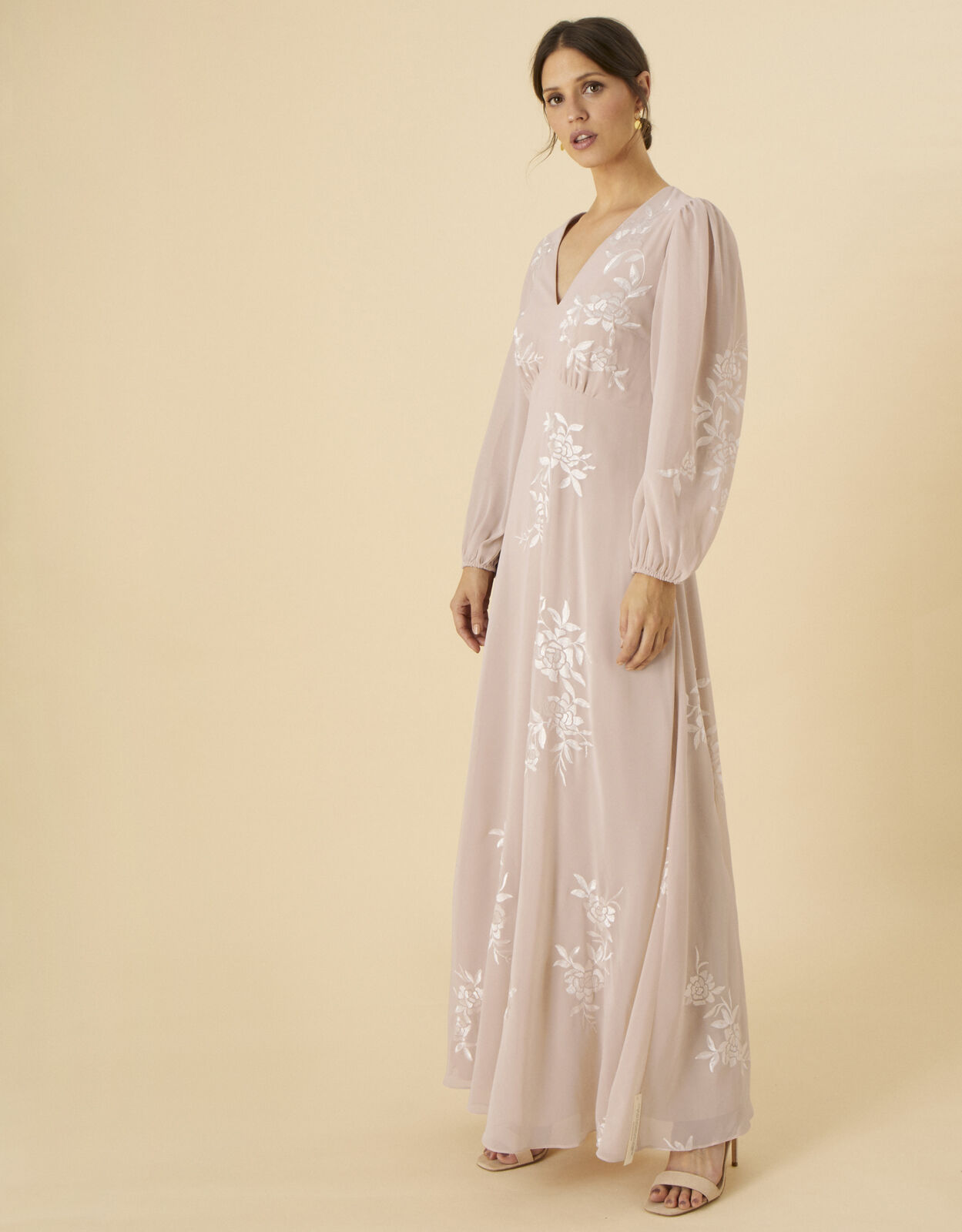 Sammie Embroidered Maxi Dress in 