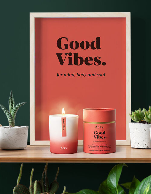 Aery Living Good Vibes Candle 200g, , large