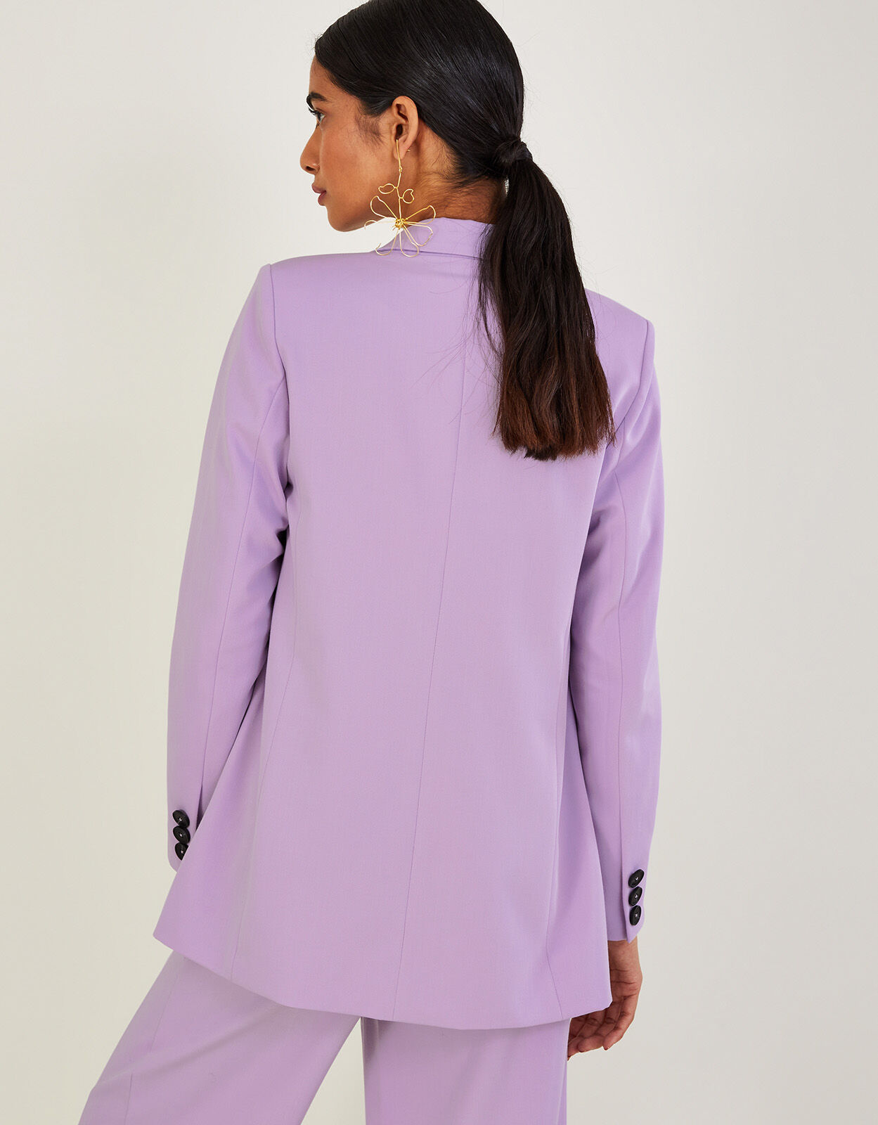 Lilac outlet womens blazer
