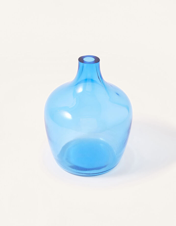 Large Round Glass Vase