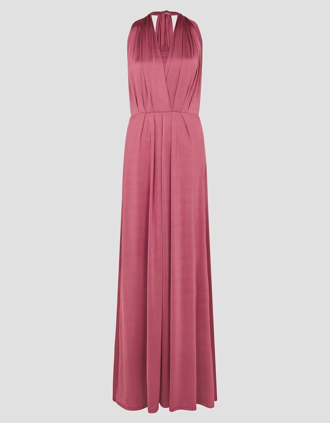 Thea Multiway Bridesmaid Dress, DARK PINK, large