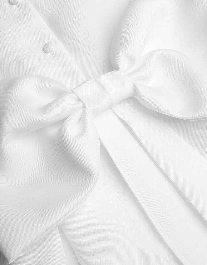 Holly Duchess Twill Bridesmaids Dress Ivory