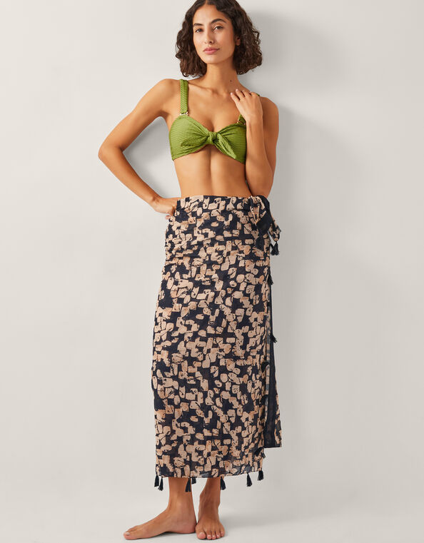Alwena Abstract Print Sarong, , large