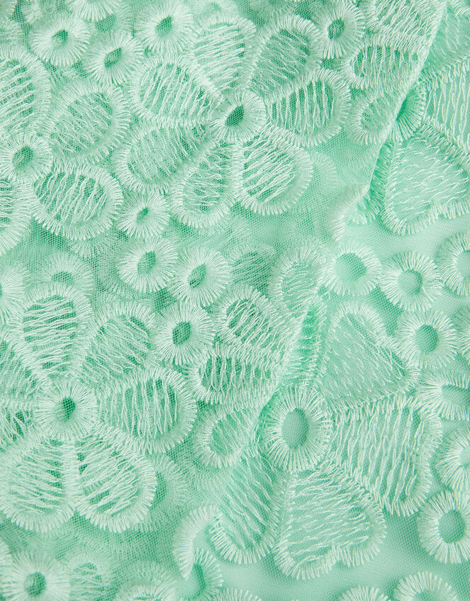 Floral Embroidered Skort, Green (GREEN), large