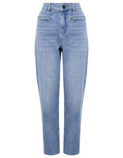 Wide Leg Jeans, Blue (LIGHT AUTHENTIC), large