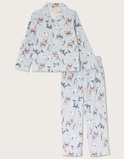 Arctic Pyjama Set WWF-UK Collaboration, Blue (PALE BLUE), large