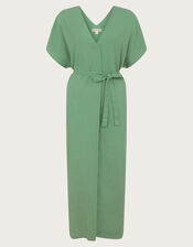 Verity Belt Dress, Green (GREEN), large