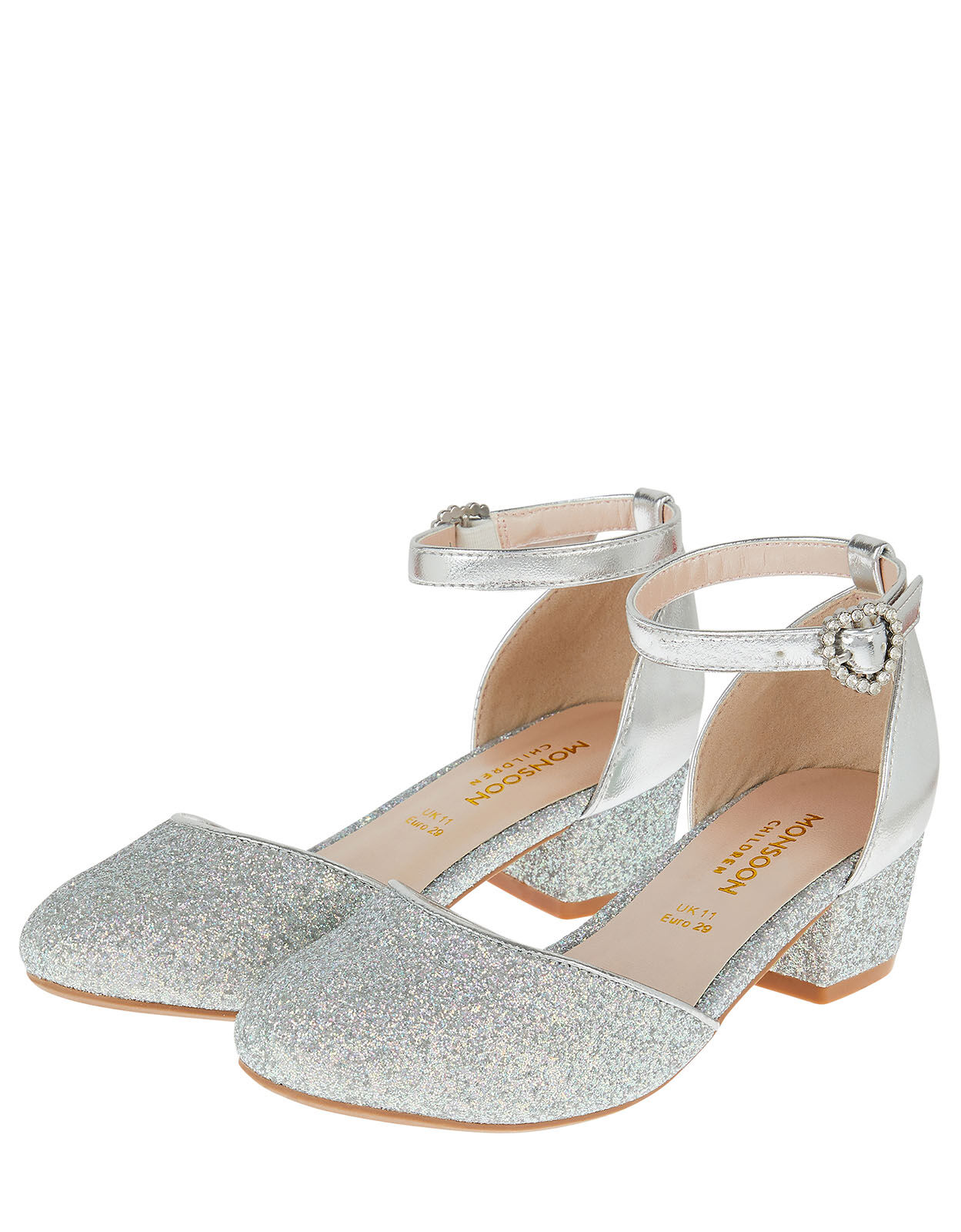 Silver heels for new arrivals teens