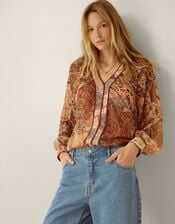 Lillian Wide Leg Jeans, Blue (LIGHT AUTHENTIC), large