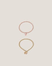 Unicorn & Butterfly Charm Bracelet Gift Set, , large