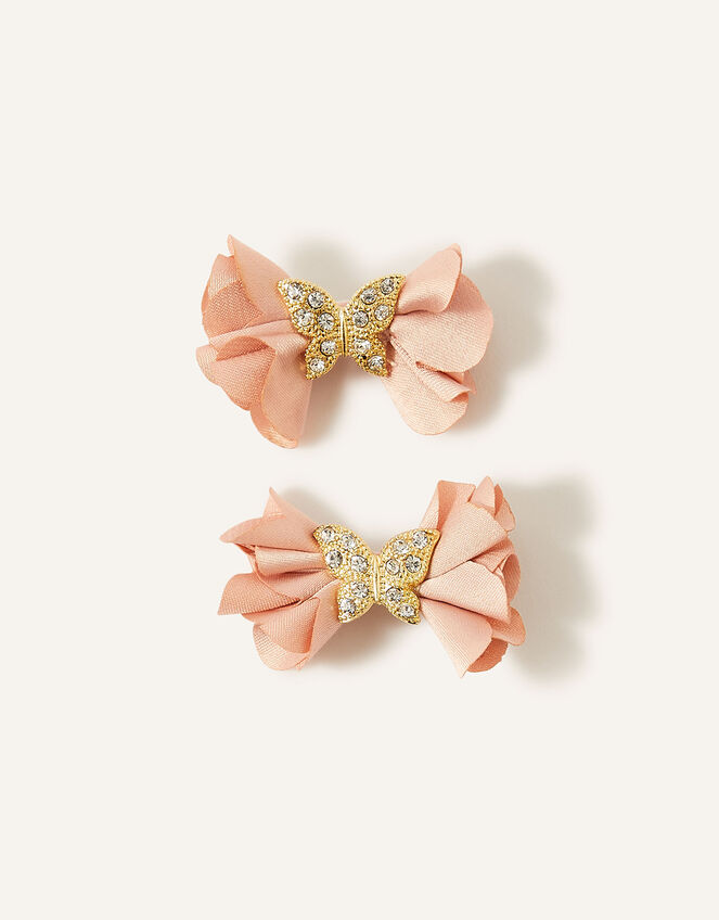 Flutter Bow Clip Twinset, , large