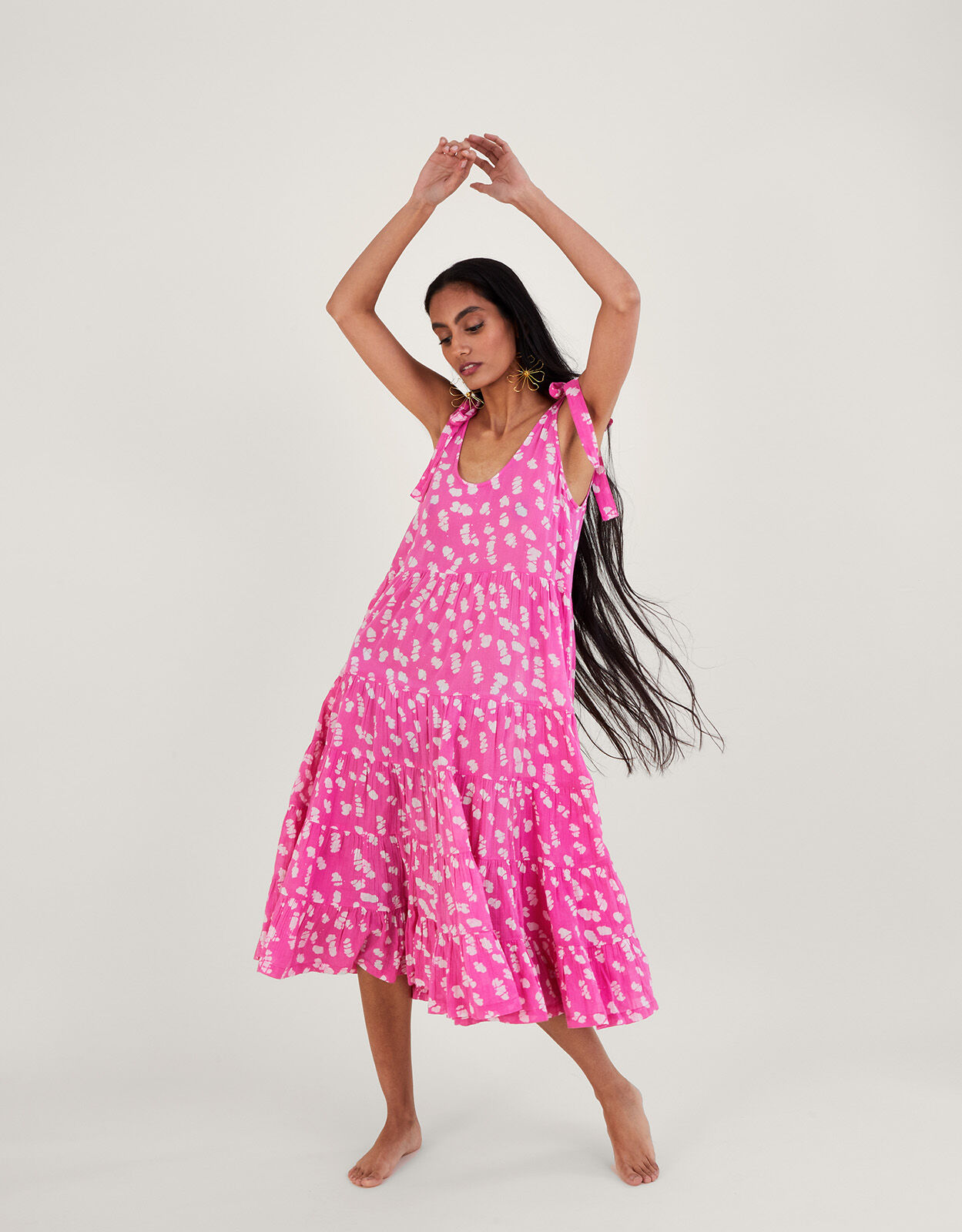 Batik sales print dress