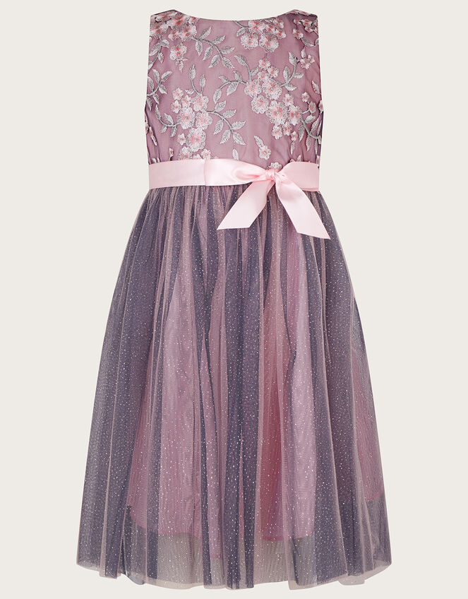 Folklore Embroidered Glitter Dress, Pink (PINK), large