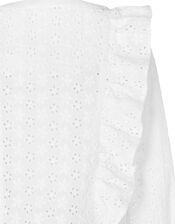 Alison Broderie Lace Kimono with Cami Top, Ivory (IVORY), large