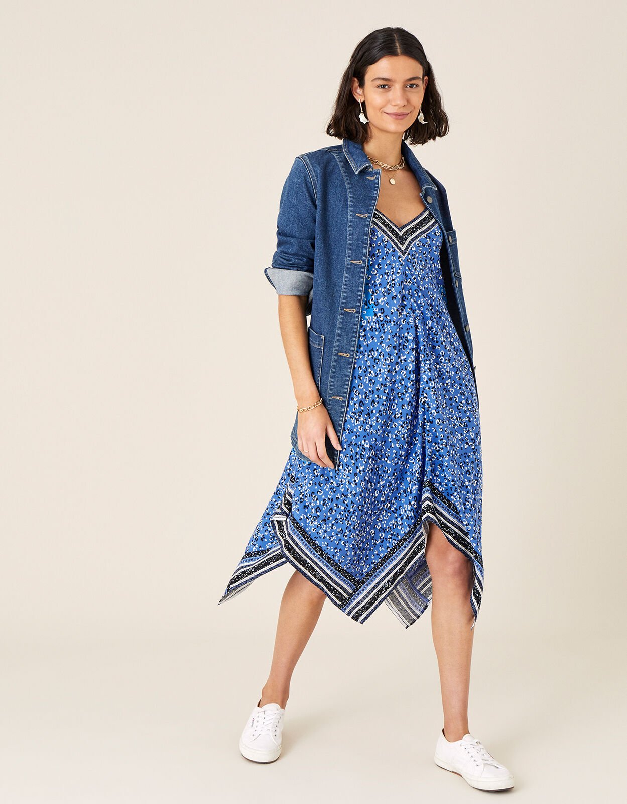 Monsoon hanky hem dress 2025