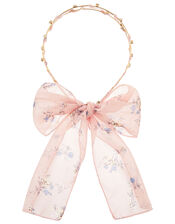 Wrapped Ribbon Scarf Headband, , large