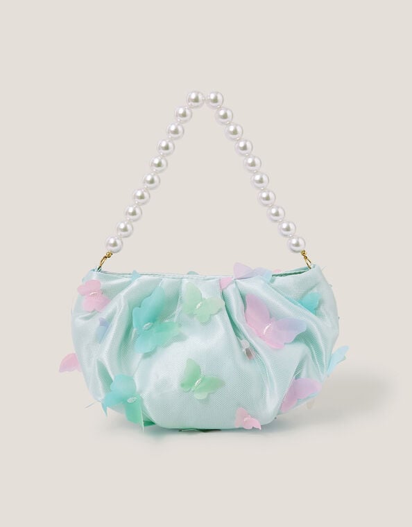 Ombre Butterfly Mini Pouch Bag, , large