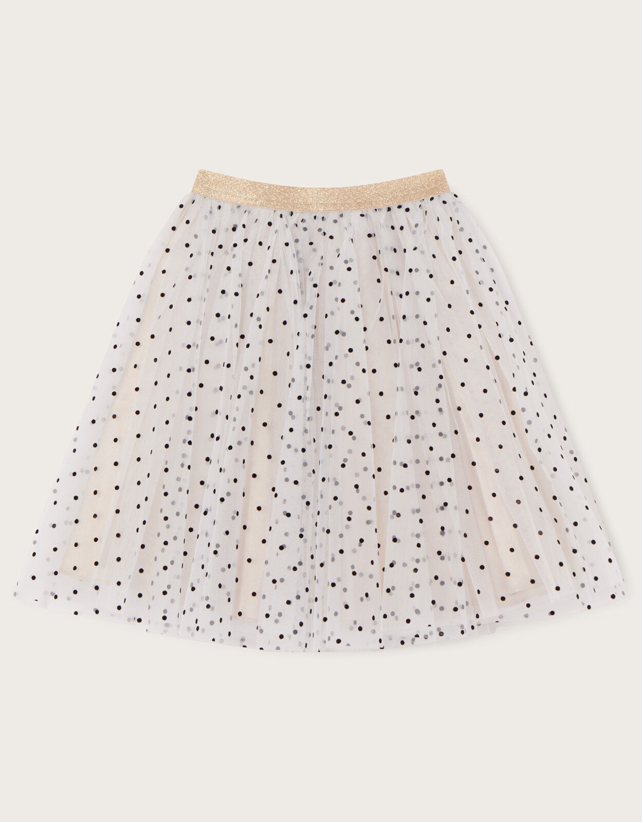 Polka dot skirt girls outlet