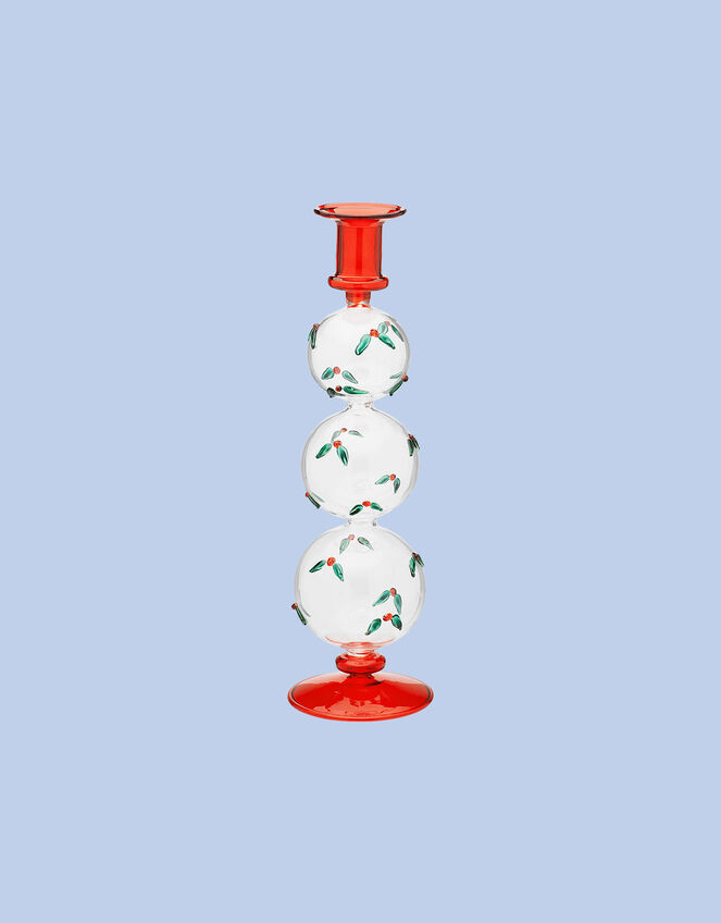 Anna + Nina Winter Berries Bubble Candle Holder, , large