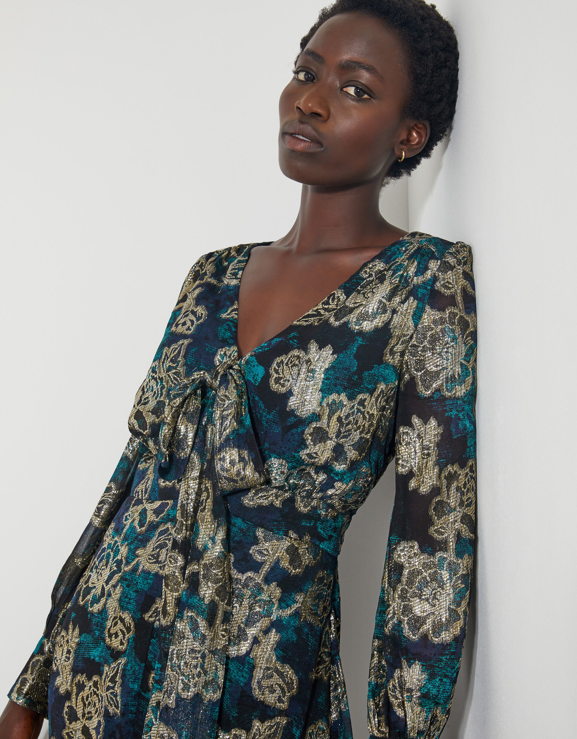 Patterned maxi dress shop