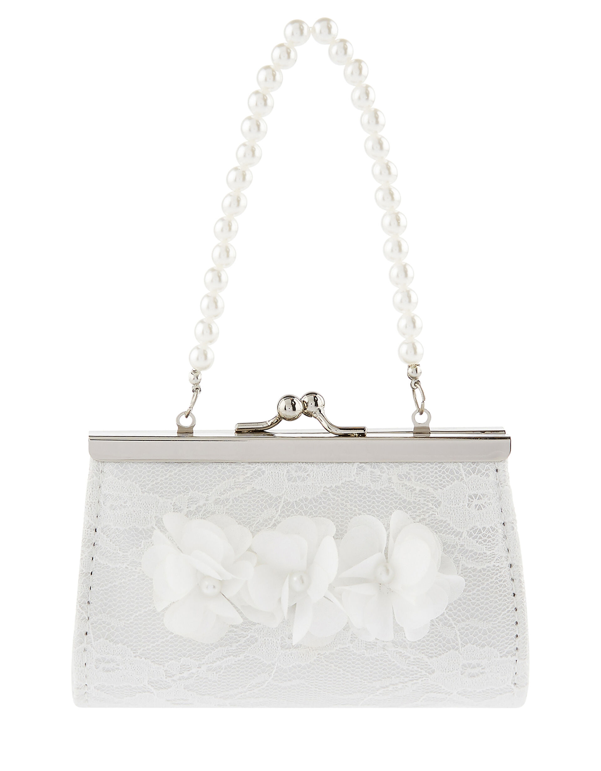 Lacy Pom-Pom Mini Bag , , large