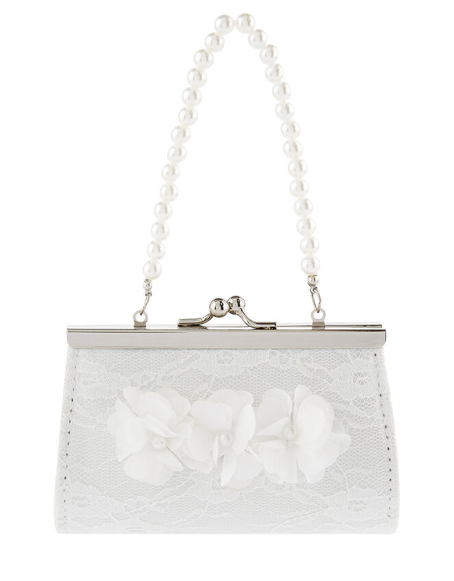 Lacy Pom-Pom Mini Bag , , large
