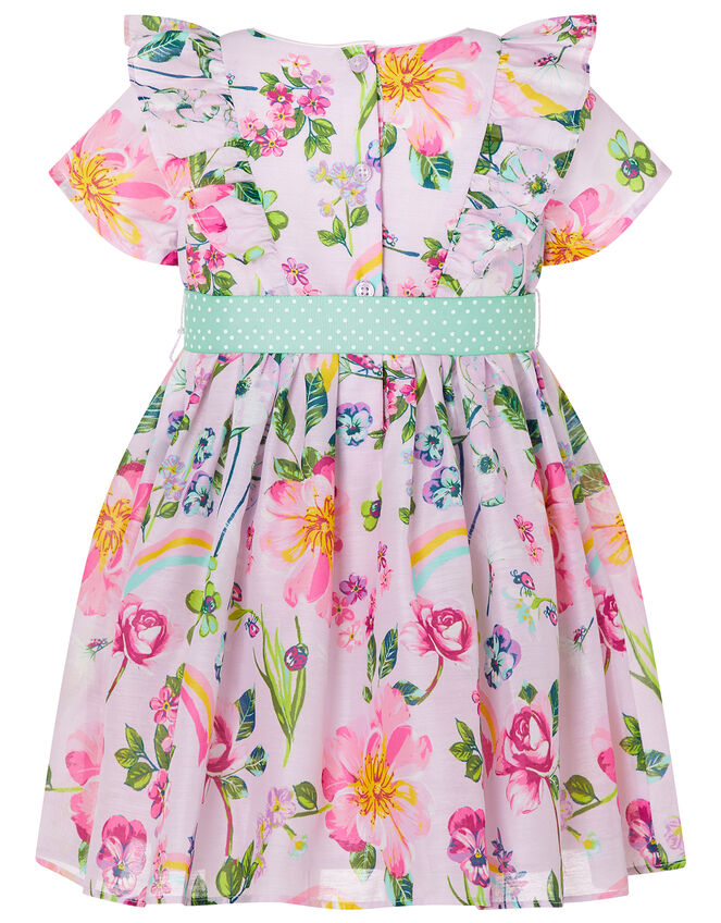 Baby Pixie Floral Dress, Pink (PINK), large