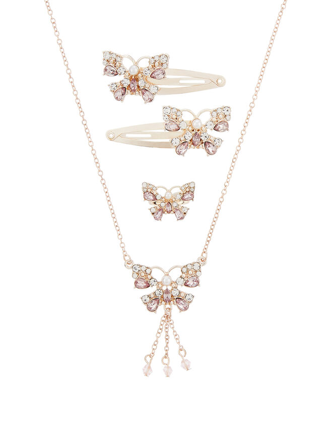 Julia Sparkle Butterfly Accessory Set, , large