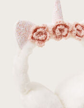 Flower Unicorn Earmuffs, , large
