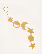 Star and Moon Metal Hanging Decoration, , large