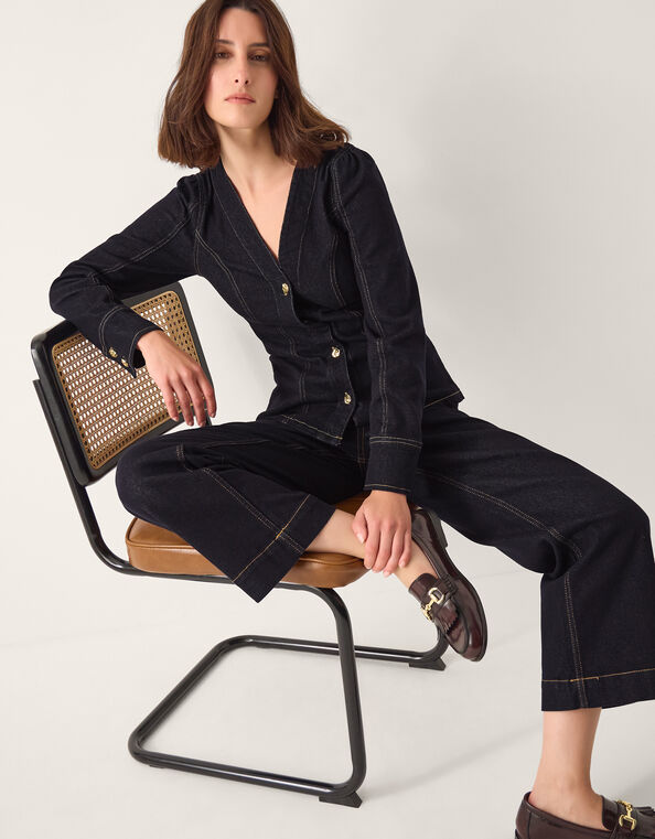 Teri Wide Leg Jeans, Blue (INDIGO), large