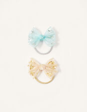 Star Sequin Shaker Bow Hairband Twinset, , large