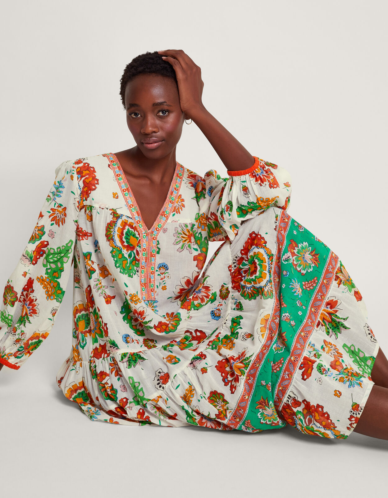 Kaftan frock hot sale