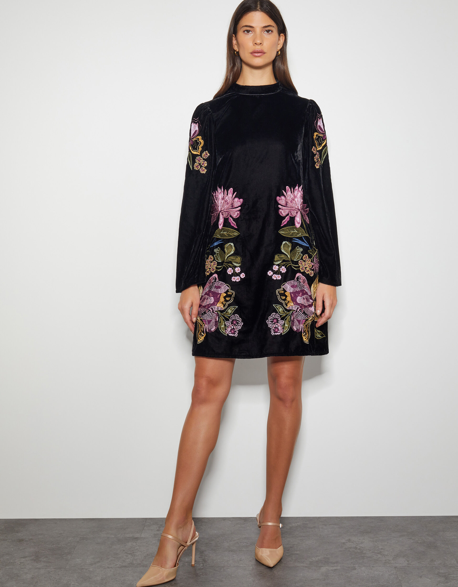 Velvet dress uk online on sale
