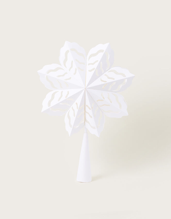 Paper Snowflake Tree Topper, , large